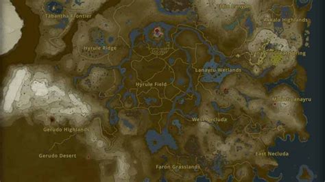 BOTW map image credit Imgur user FarDistantClove20. . Zelda dungeon totk map